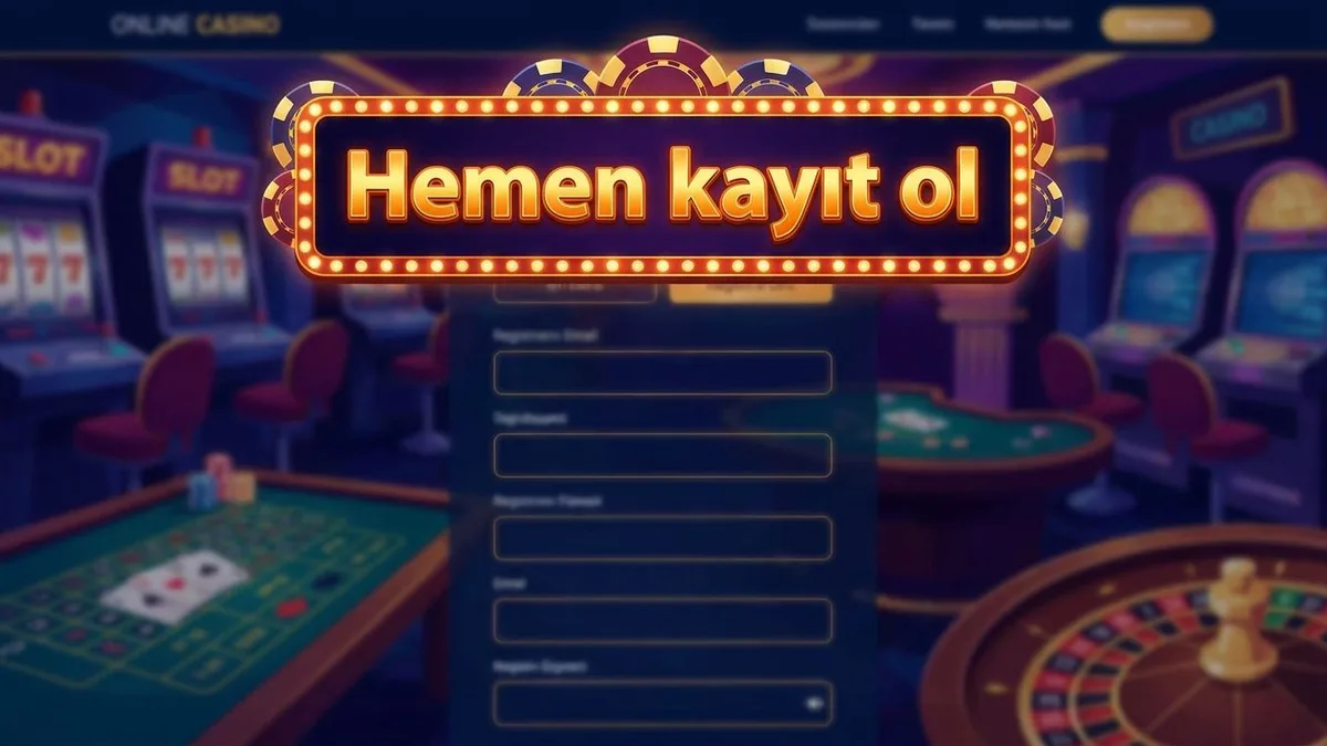 Bonusla kayıt ol